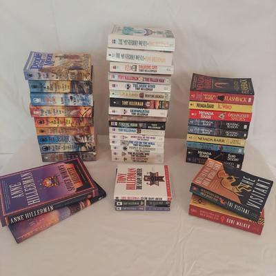 Mystery Novels by Tony Hillerman, Nevada Barr and More (LLR-BBL)