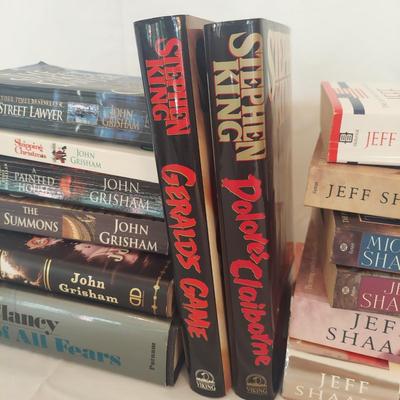 Fiction Novels by John Grisham, Sharyn McCrumb, James Alexander Thom and More (LLR-BBL)