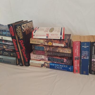 Fiction Novels by John Grisham, Sharyn McCrumb, James Alexander Thom and More (LLR-BBL)