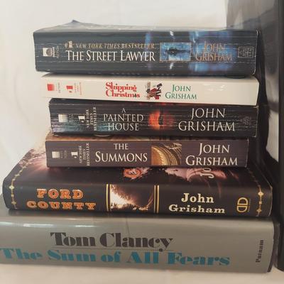 Fiction Novels by John Grisham, Sharyn McCrumb, James Alexander Thom and More (LLR-BBL)