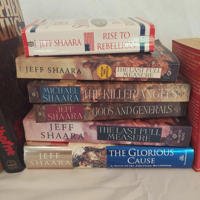 Fiction Novels by John Grisham, Sharyn McCrumb, James Alexander Thom and More (LLR-BBL)