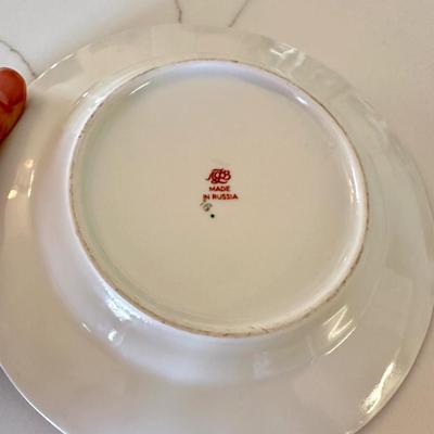 Russian blue plate