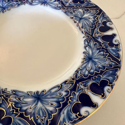 Russian blue plate