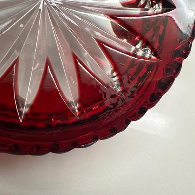 Red Crystal bowl