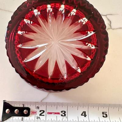 Red Crystal bowl
