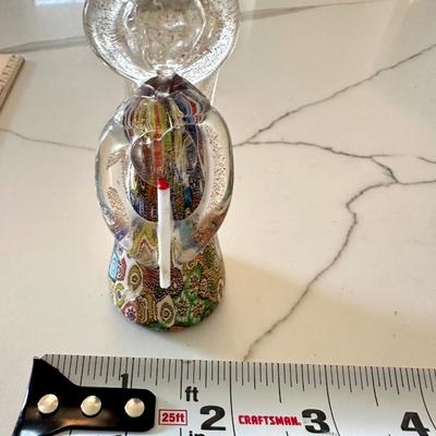 Murano glass crystal angel