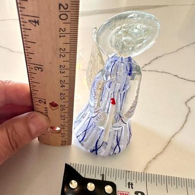 Murano Glass Crystal Angel