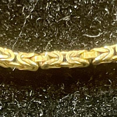 14K Italy Gold Chain 24" Long, 13.2g