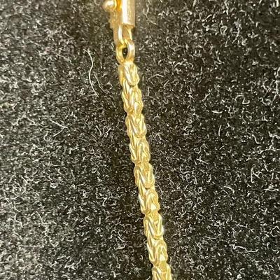 14K Italy Gold Chain 24" Long, 13.2g