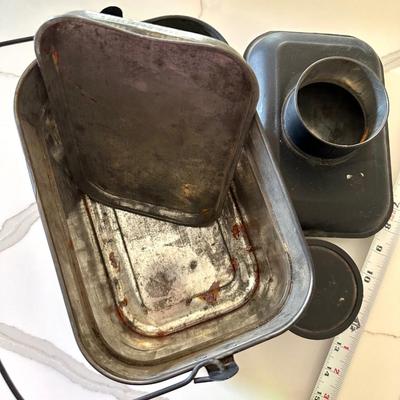 Antique Miners Lunchbox / Tin