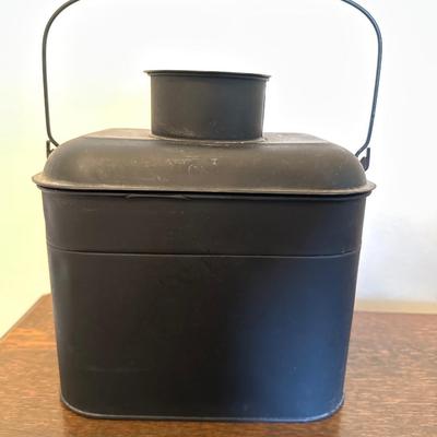 Antique Miners Lunchbox / Tin