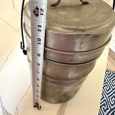 Antique Miners Lunchbox / Tin