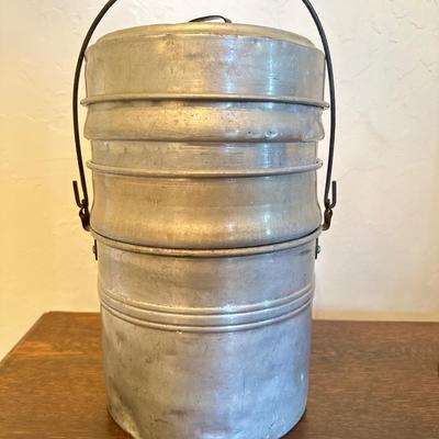 Antique Miners Lunchbox / Tin