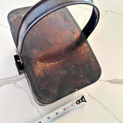 Antique Miners Lunchbox / Tin
