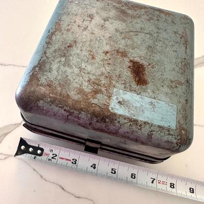 Antique Miners Lunchbox / Tin