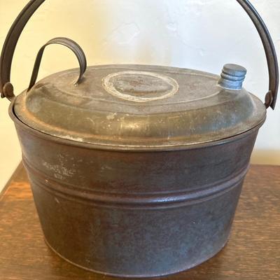Antique Miners Lunchbox / Tin