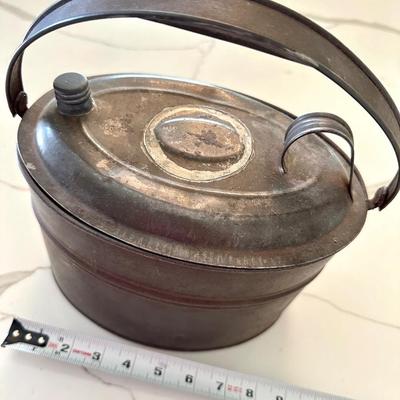 Antique Miners Lunchbox / Tin