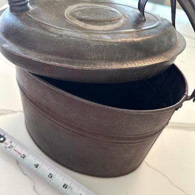 Antique Miners Lunchbox / Tin