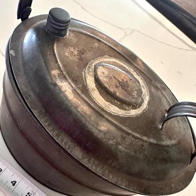 Antique Miners Lunchbox / Tin