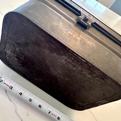 Antique Miners Lunchbox / Tin