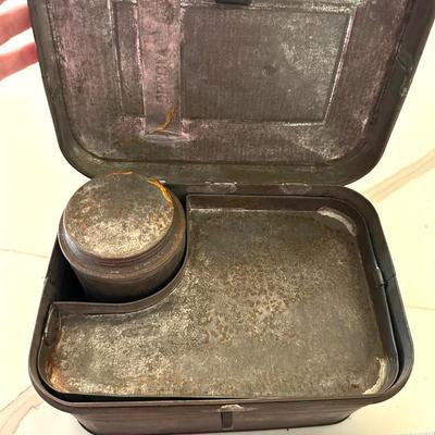 Antique Miners Lunchbox / Tin