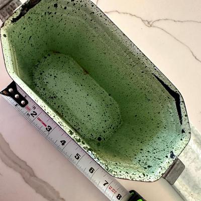 Antique Miners Lunch Box - Enamel