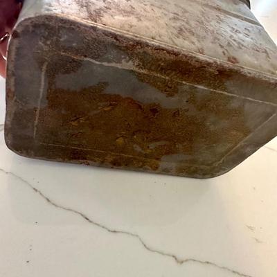 Antique Miners Lunch Box - Tin