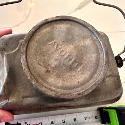 Antique Miners Lunch Box - Tin
