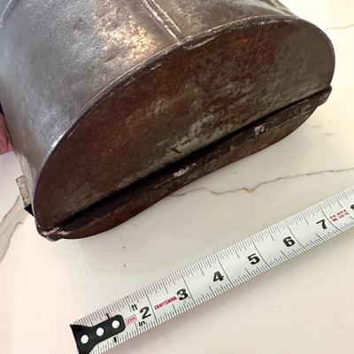 Antique Miners Lunch Box - Tin