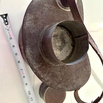 Antique Miners Lunch Box - Tin