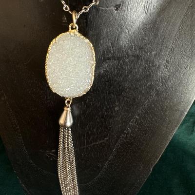 Grace George Druzy Necklace