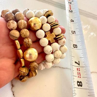 Beautiful Bracelet Lot - Neutrals Grace George