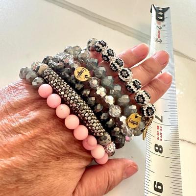 Fun stack of Bracelets (all included)