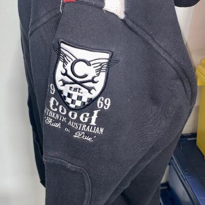 Coogi Motorcycle Club Full Zip Hoodie - Size 3XL