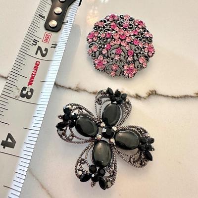 2 Brooches