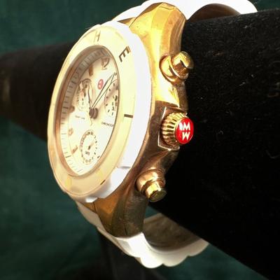 Michele Tahitian Jelly Beans Watch - White
