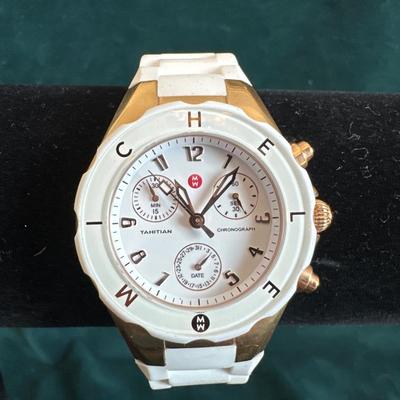 Michele Tahitian Jelly Beans Watch - White