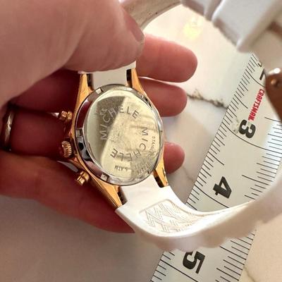 Michele Tahitian Jelly Beans Watch - White