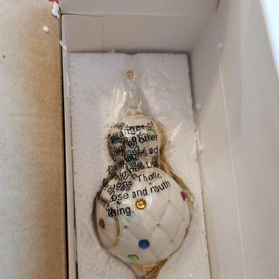 Large Lot of Lenox Christmas Tree ornaments Snowman Spires