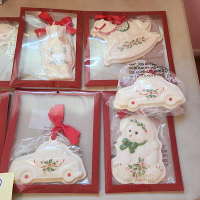 Large Lot of Lenox Christmas Tree ornaments Snowman Spires