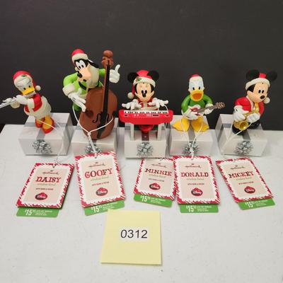 Lot of 5 Disney Wireless Band Daisy Goofy Minnie Donald Duck Mickey Mouse