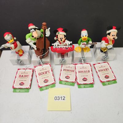 Lot of 5 Disney Wireless Band Daisy Goofy Minnie Donald Duck Mickey Mouse