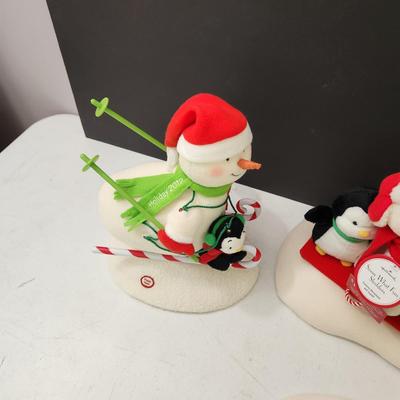Tote Full of Christmas Winter Snowman Musical Animated Hallmark Jingle Pals