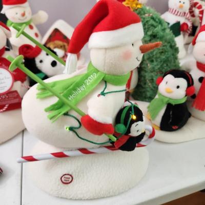 Tote Full of Christmas Winter Snowman Musical Animated Hallmark Jingle Pals