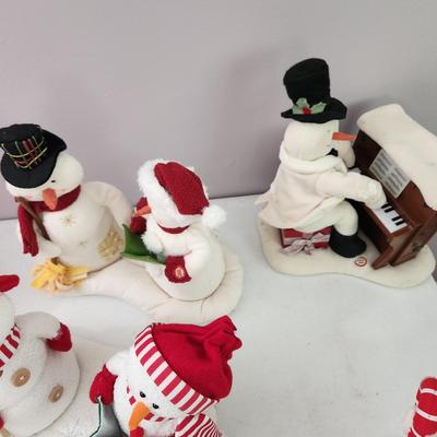 Tote Full of Christmas Winter Snowman Musical Animated Hallmark Jingle Pals