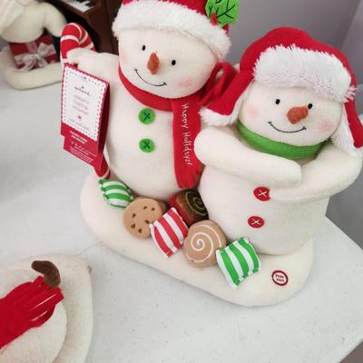 Tote Full of Christmas Winter Snowman Musical Animated Hallmark Jingle Pals