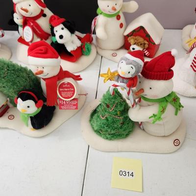 Tote Full of Christmas Winter Snowman Musical Animated Hallmark Jingle Pals
