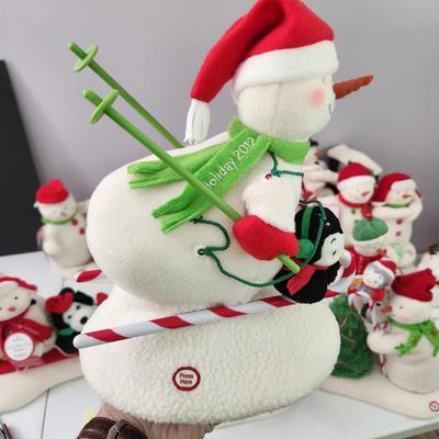 Tote Full of Christmas Winter Snowman Musical Animated Hallmark Jingle Pals