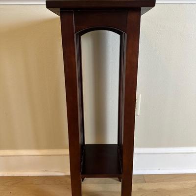 Wood Pedestal/Flower Stand