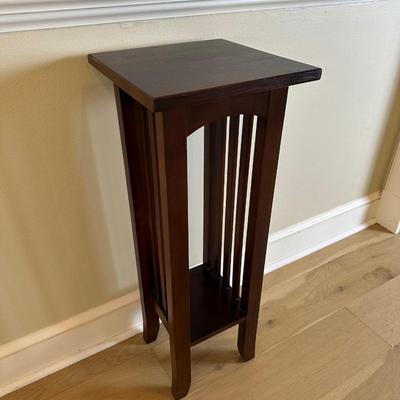 Wood Pedestal/Flower Stand